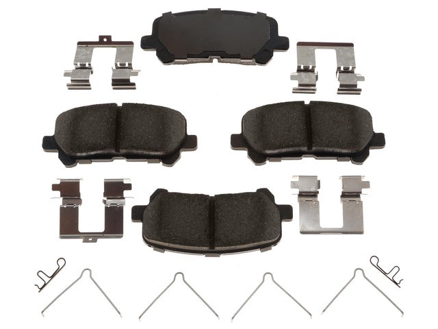 Raybestos Brakes Disc Brake Pad Set P/N:MGD1281CH Fits: Acura Mdx 13-07, Acura Zdx 13-10, Honda Odyssey 17-11, Honda Pilot 15-09 - Image 1