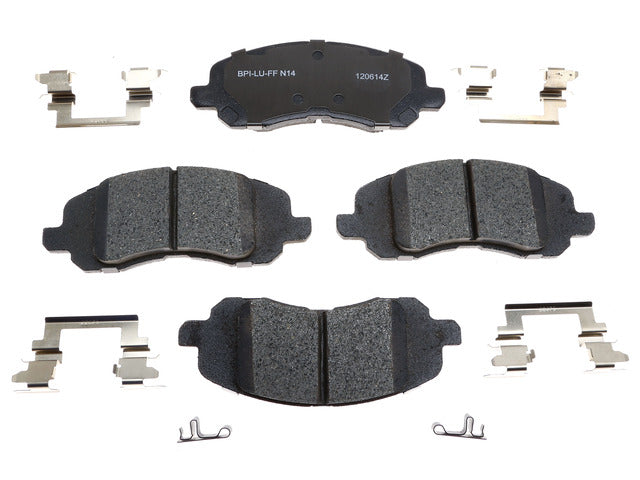 Raybestos Brakes Disc Brake Pad Set P/N:MGD1285CH Fits: Chrysler 200 14-11, Chrysler Sebring 10-07, Dodge Avenger 14-08, Dodge Caliber 12-08, Jeep Compass 17-09, Jeep Patriot 17-09 - Image 1