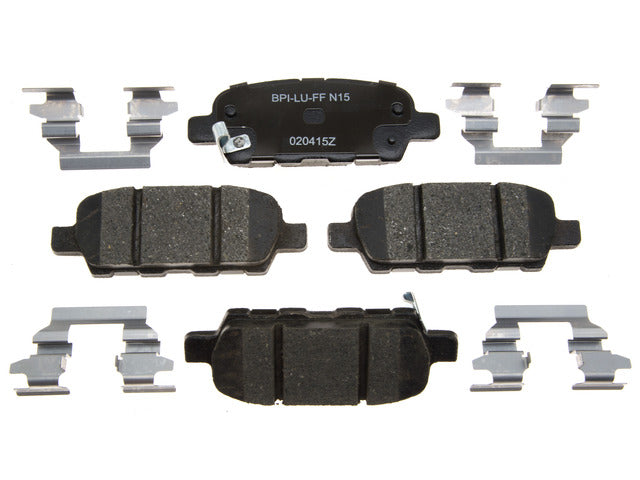 Raybestos Brakes Disc Brake Pad Set P/N:MGD1288CH Fits: Infiniti Ex35, Infiniti Fx35, Infiniti G35, Infiniti G37, Infiniti M35, Infiniti M45, Infiniti Q60, Nissan 370z, Nissan Juke, Nissan Rogue, Nissan Rogue Select - Image 1
