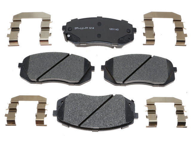 Raybestos Brakes Disc Brake Pad Set P/N:MGD1295CH Fits: Hyundai Sonata 16-15, Hyundai Tucson 17-10, Kia Cadenza 16-14, Kia Rondo 12-07, Kia Soul Ev 16-15, Kia Sportage 16-10 - Image 1