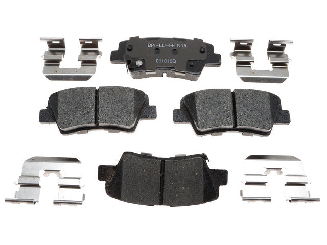 Raybestos Brakes Disc Brake Pad Set P/N:MGD1313CH Fits: Hyundai Accent 2011, Hyundai Azera 11-10, Hyundai Elantra 2010, Hyundai Sonata 10-08, Kia Amanti 09-07, Kia Soul 13-10 - Image 1