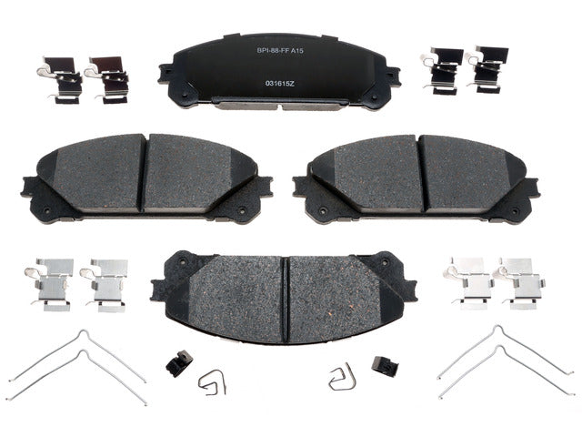 Raybestos Brakes Disc Brake Pad Set P/N:MGD1324CH Fits: Lexus Nx200t, Lexus Nx250, Lexus Nx300, Lexus Nx300h, Lexus Nx350, Lexus Nx350h, Lexus Nx450h+, Lexus Rx350, Lexus Rx350l, Lexus Rx450h - Image 1