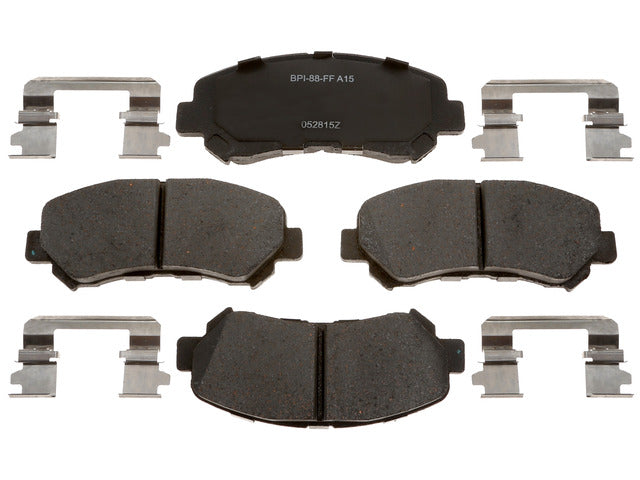 Raybestos Brakes Disc Brake Pad Set P/N:MGD1338CH Fits: Nissan Juke 17-14, Nissan Maxima 20-09, Nissan Rogue 13-08, Nissan Rogue Select 15-14, Nissan Sentra 12-07, Nissan X-trail 08-07, Nissan X-trail 14-10, Suzuki Kizashi 13-10 - Image 1
