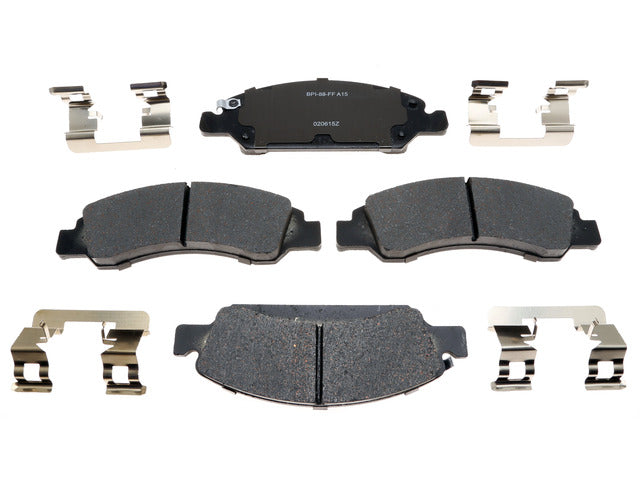Raybestos Brakes Disc Brake Pad Set P/N:MGD1363CH Fits: Cadillac Escalade, Cadillac Escalade Esv, Cadillac Escalade Ext, Chevrolet Avalanche, Chevrolet Silverado 1500, Chevrolet Silverado 1500 Classic, Chevrolet Suburban 1500, Chevrolet Tahoe - Image 1