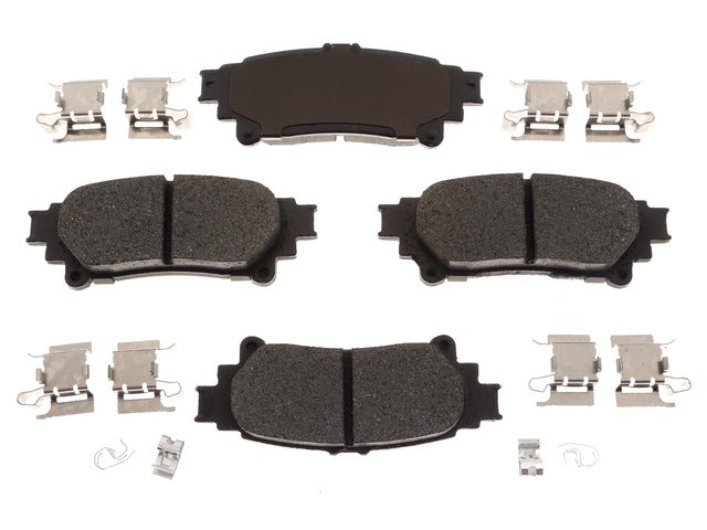 Raybestos Brakes Disc Brake Pad Set P/N:MGD1391CH Fits: Lexus Rx350 15-10, Lexus Rx450h 15-10, Toyota Highlander 19-14, Toyota Mirai 19-16, Toyota Sienna 20-11 - Image 1