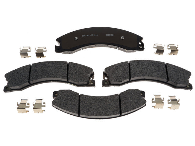 Raybestos Brakes Disc Brake Pad Set P/N:MGD1411MH Fits: Chevrolet Express 3500, Chevrolet Express 4500, Chevrolet Silverado 2500 Hd, Chevrolet Silverado 3500 Hd, Chevrolet Suburban 3500 Hd, GMC Savana 3500, GMC Savana 4500, GMC Sierra 2500 Hd - Image 1