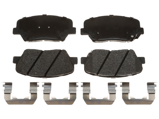 Raybestos Brakes Disc Brake Pad Set P/N:MGD1432CH Fits: Hyundai Azera 17-12, Hyundai Santa Fe 12-10, Hyundai Santa Fe Sport 16-13, Hyundai Santa Fe Xl 16-14, Kia Rondo 17-14, Kia Sorento 15-11 - Image 1