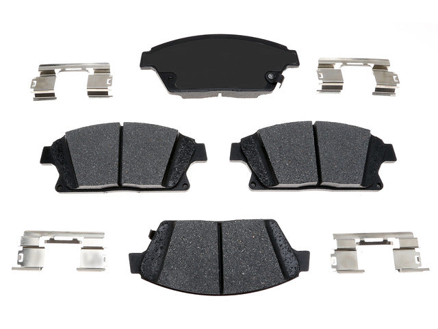 Raybestos Brakes Disc Brake Pad Set P/N:MGD1467CH Fits: Buick Encore 17-13, Buick Verano 17-12, Cadillac Ats 19-13, Chevrolet Cruze 15-14, Chevrolet Orlando 14-12, Chevrolet Trax 17-13, Chevrolet Volt 15-11 - Image 1