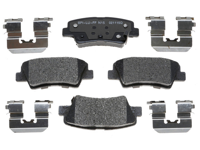 Raybestos Brakes Disc Brake Pad Set P/N:MGD1544CH Fits: Hyundai Accent, Hyundai Elantra, Hyundai Elantra Coupe, Hyundai Elantra Gt, Hyundai Sonata, Hyundai Veloster, Kia Cadenza, Kia Forte, Kia Forte Koup, Kia Forte5 - Image 1
