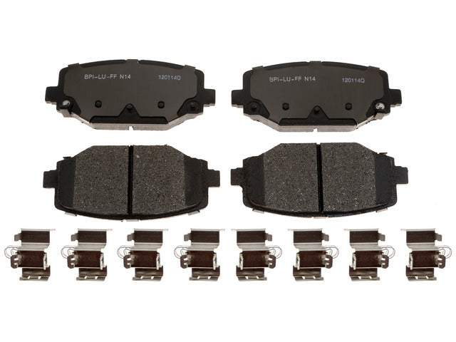 Raybestos Brakes Disc Brake Pad Set P/N:MGD1596CH Fits: Chrysler TOWN &amp; COUNTRY 16-12, Dodge Grand Caravan 20-12, Dodge Journey 20-12, Ram C/v 15-12 - Image 1