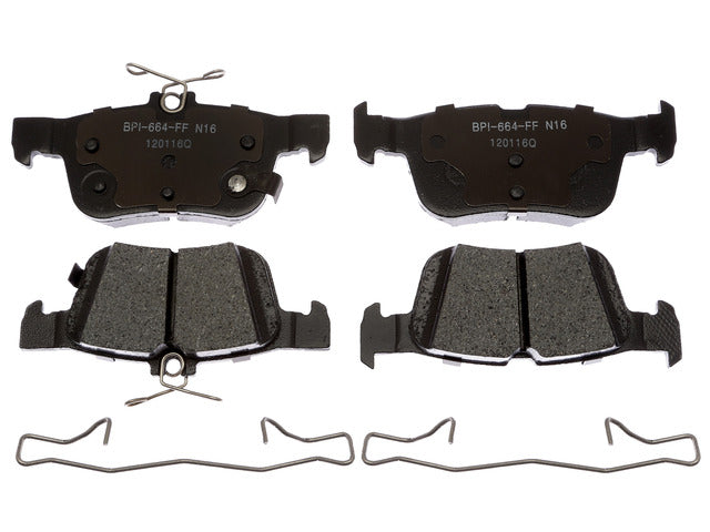 Raybestos Brakes Disc Brake Pad Set P/N:MGD1665CH Fits: Ford Edge, Ford Escape, Ford Fusion, Ford Police Responder Hybrid, Ford Ssv Plug-in Hybrid, Lincoln Continental, Lincoln Mkc, Lincoln Mkx, Lincoln Mkz, Lincoln Nautilus - Image 1