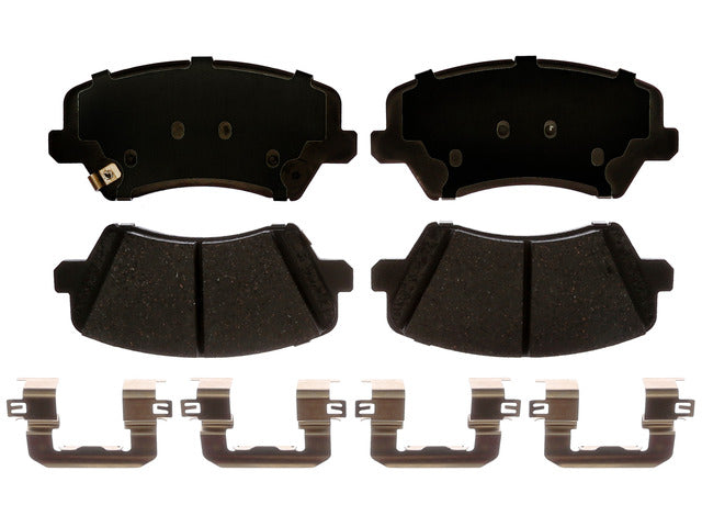 Raybestos Brakes Disc Brake Pad Set P/N:MGD1828CH Fits: Hyundai Elantra Gt 17-16, Hyundai Veloster 17-16, Hyundai Veloster 21-19, Kia Forte 18-17, Kia Forte Koup 2017, Kia Forte5 18-17 - Image 1