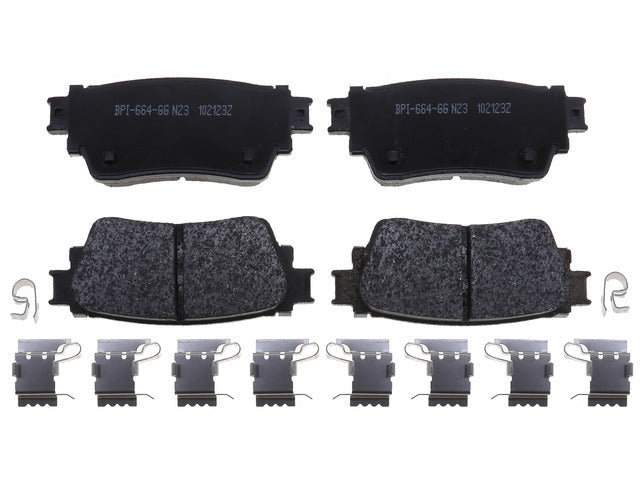Raybestos Brakes Disc Brake Pad Set P/N:MGD2135CH Fits: Mitsubishi Eclipse Cross 20-18, Mitsubishi Eclipse Cross 24-22, Mitsubishi Outlander 20-17, Mitsubishi Outlander Phev 22-18 - Image 1