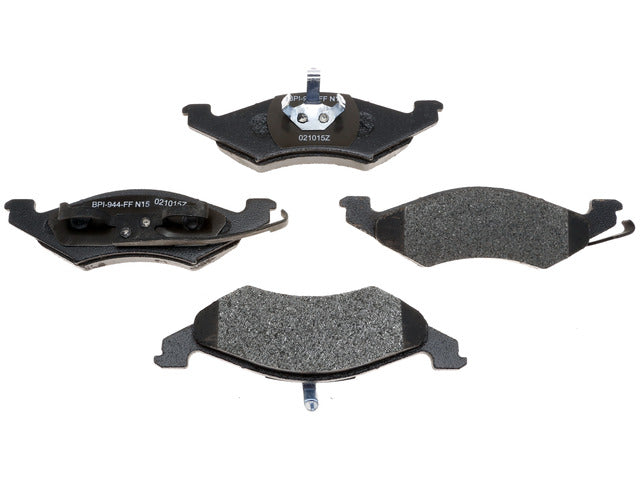 Raybestos Brakes Disc Brake Pad Set P/N:MGD257M Fits: Ford Escort 90-83, Ford Exp 88-83, Ford Tempo 94-84, Mercury Ln7 1983, Mercury Lynx 87-83, Mercury Topaz 94-84 - Image 1