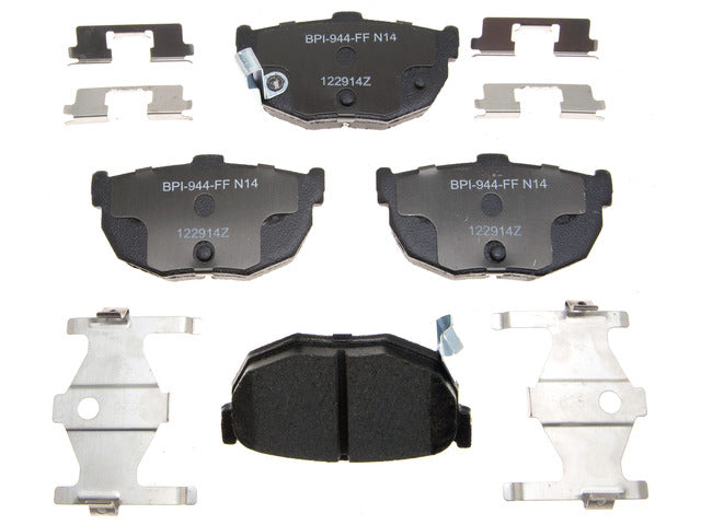 Raybestos Brakes Disc Brake Pad Set P/N:MGD323MH Fits: Hyundai Elantra 1994, Hyundai Elantra 1996, Nissan Maxima 90-85, Nissan Stanza 92-90 - Image 1