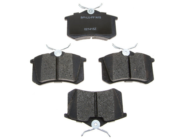 Raybestos Brakes Disc Brake Pad Set P/N:MGD340ACH Fits: Audi A4, Audi A4 Quattro, Audi A6, Audi A6 Quattro, Audi S4, Audi S6, Audi Tt, Audi Tt Quattro, Volkswagen Beetle - Image 1