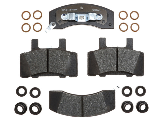 Raybestos Brakes Disc Brake Pad Set P/N:MGD370MH Fits: Chevrolet C1500 Suburban, Chevrolet C2500, Chevrolet C2500 Suburban, Chevrolet C3500, Chevrolet Express 2500, Chevrolet Express 3500, Chevrolet K1500 Suburban, Chevrolet K2500 - Image 1