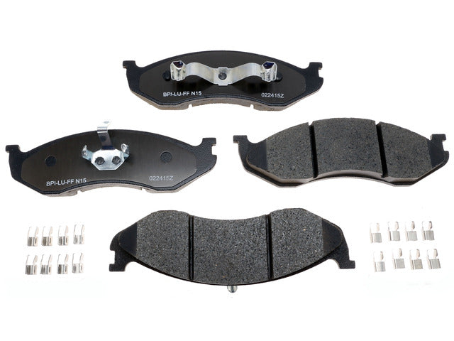 Raybestos Brakes Disc Brake Pad Set P/N:MGD477CH Fits: Jeep Cherokee 01-90, Jeep Comanche 92-90, Jeep Grand Cherokee 98-93, Jeep Grand Wagoneer 1993, Jeep Tj 06-97, Jeep Wagoneer 1990, Jeep Wrangler 06-97, Jeep Wrangler 95-90 - Image 1
