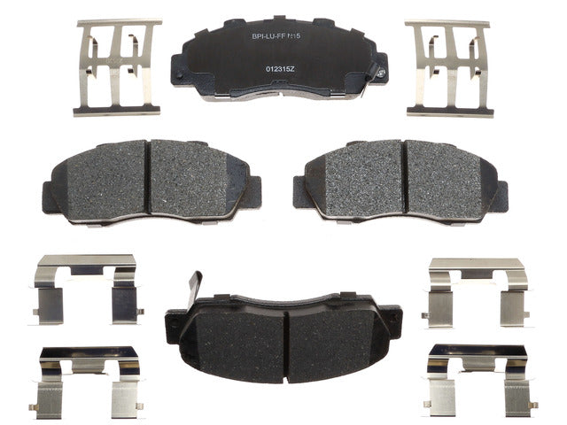 Raybestos Brakes Disc Brake Pad Set P/N:MGD503CH Fits: Acura Cl, Acura Integra, Acura Legend, Acura Nsx, Acura Rl, Acura Tl, Acura Vigor, Honda Accord, Honda Cr-v, Honda Odyssey, Honda Prelude, Isuzu Oasis - Image 1