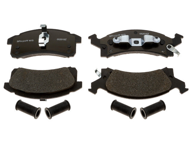 Raybestos Brakes Disc Brake Pad Set P/N:MGD506CH Fits: Buick Skylark, Chevrolet Beretta, Chevrolet Cavalier, Chevrolet Corsica, Oldsmobile Achieva, Oldsmobile Cutlass Calais, Pontiac Grand Am, Pontiac Sunbird, Pontiac Sunfire - Image 1