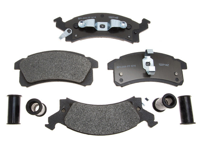 Raybestos Brakes Disc Brake Pad Set P/N:MGD506MH Fits: Buick Skylark, Chevrolet Beretta, Chevrolet Cavalier, Chevrolet Corsica, Oldsmobile Achieva, Oldsmobile Cutlass Calais, Pontiac Grand Am, Pontiac Sunbird, Pontiac Sunfire - Image 1