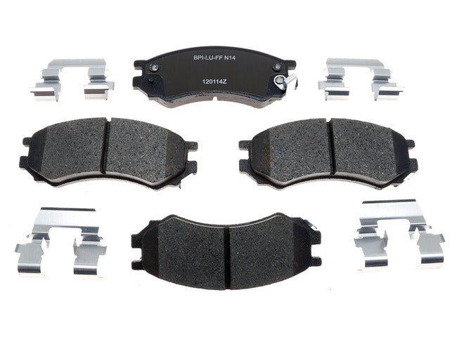 Raybestos Brakes Disc Brake Pad Set P/N:MGD507CH Fits: Saturn Sc 92-91, Saturn Sc1 02-93, Saturn Sc2 02-93, Saturn Sl 02-91, Saturn Sl1 02-91, Saturn Sl2 02-91, Saturn Sw1 99-93, Saturn Sw2 01-93 - Image 1