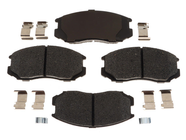 Raybestos Brakes Disc Brake Pad Set P/N:MGD602CH Fits: Dodge Colt 95-93, Eagle Summit 96-93, Mitsubishi Mirage 00-93, Plymouth Colt 94-93 - Image 1