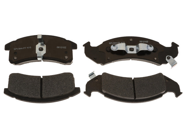 Raybestos Brakes Disc Brake Pad Set P/N:MGD623M Fits: Buick Lesabre, Buick Park Avenue, Buick Riviera, Cadillac Deville, Cadillac Eldorado, Cadillac Seville, Chevrolet Camaro, Chevrolet Lumina Apv, Oldsmobile 88, Oldsmobile 98 - Image 1