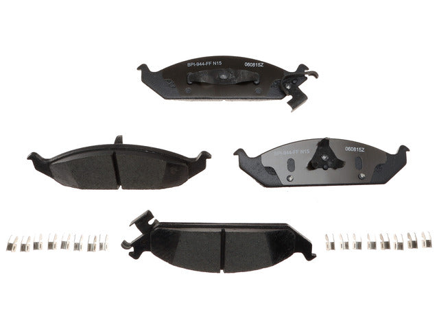 Raybestos Brakes Disc Brake Pad Set P/N:MGD650MH Fits: Chrysler Cirrus 00-95, Chrysler Sebring 00-96, Dodge Stratus 00-95, Plymouth Breeze 00-96 - Image 1