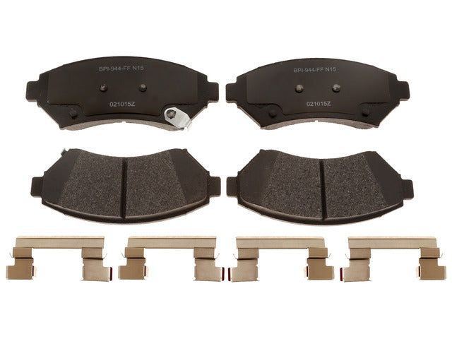 Raybestos Brakes Disc Brake Pad Set P/N:MGD699MH Fits: Buick Century, Buick Lesabre, Buick Park Avenue, Buick Regal, Buick Riviera, Cadillac Deville, Cadillac Eldorado, Cadillac Seville, Chevrolet Impala - Image 1