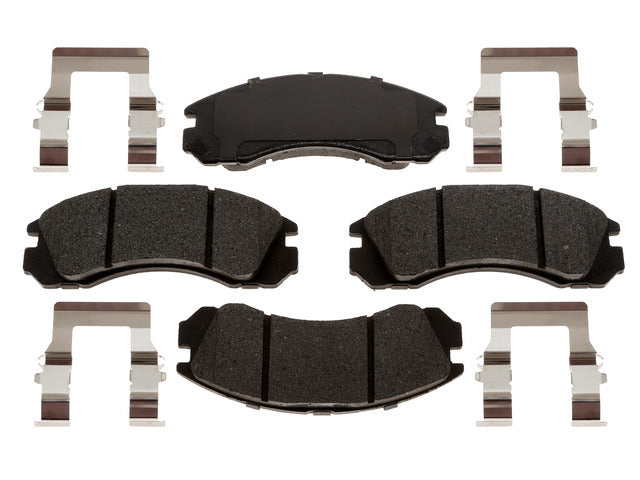 Raybestos Brakes Disc Brake Pad Set P/N:MGD723CH Fits: Mitsubishi Diamante 04-97, Mitsubishi Eclipse 2000, Mitsubishi Galant 00-99, Mitsubishi Lancer 14-09, Mitsubishi Montero Sport 04-01, Mitsubishi Outlander 06-05, Mitsubishi Outlander Phev 22-18 - Image 1