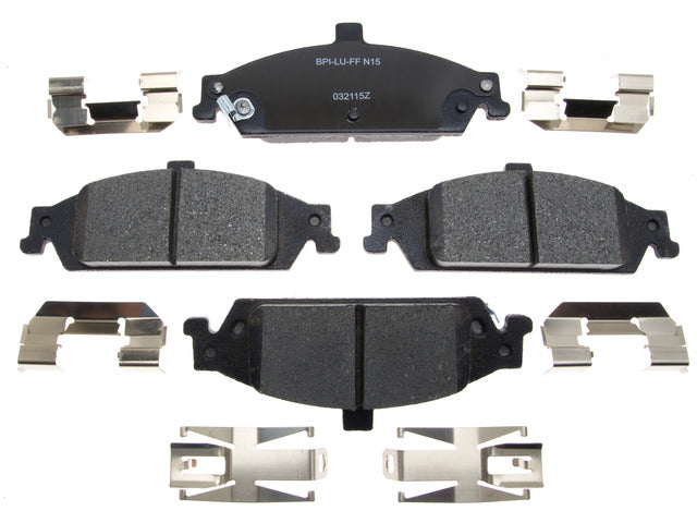 Raybestos Brakes Disc Brake Pad Set P/N:MGD727CH Fits: Chevrolet Classic 05-04, Chevrolet Malibu 03-97, Oldsmobile Alero 04-99, Oldsmobile Cutlass 99-97, Pontiac Grand Am 05-99 - Image 1