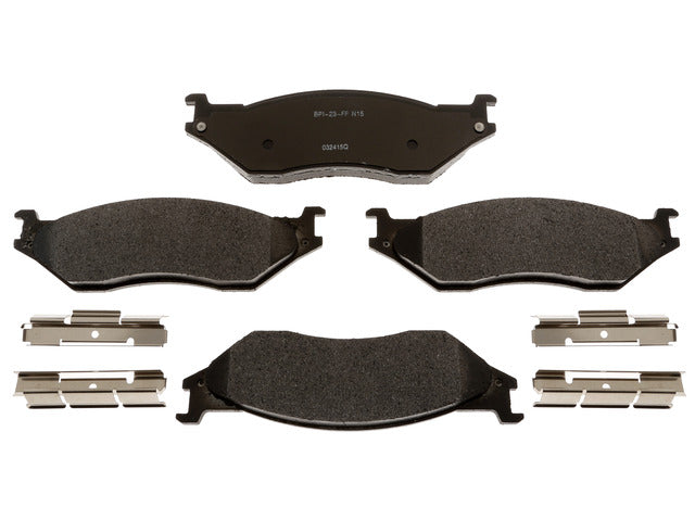 Raybestos Brakes Disc Brake Pad Set P/N:MGD777MH Fits: Fleetwood Bounder, Fleetwood Bounder Classic, Ford E-550 Econoline Super Duty, Ford E-550 Super Duty, Ford F-450 Super Duty, Ford F-53 Motorhome Chassis, Ford F-550 Super Duty - Image 1