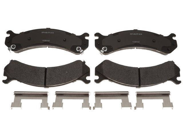 Raybestos Brakes Disc Brake Pad Set P/N:MGD784CH Fits: Cadillac Deville, Cadillac Dts, Chevrolet Avalanche 2500, Chevrolet Express 2500, Chevrolet Express 3500, Chevrolet Express 4500, Chevrolet Silverado 1500, Chevrolet Silverado 1500 Classic - Image 1