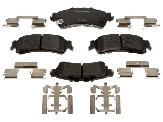 Raybestos Brakes Disc Brake Pad Set P/N:MGD792MH Fits: Cadillac 60 Special, Cadillac Deville, Cadillac Dts, Chevrolet Astro, Chevrolet Silverado 1500, Chevrolet Silverado 1500 Classic, Chevrolet Suburban 1500, Chevrolet Tahoe, GMC C3500, GMC Safari - Image 1