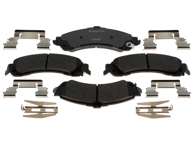 Raybestos Brakes Disc Brake Pad Set P/N:MGD834MH Fits: Cadillac Escalade, Cadillac Escalade Esv, Cadillac Escalade Ext, Chevrolet Avalanche 1500, Chevrolet Silverado 1500, Chevrolet Suburban 1500, Chevrolet Tahoe, GMC Sierra 1500, GMC Yukon - Image 1