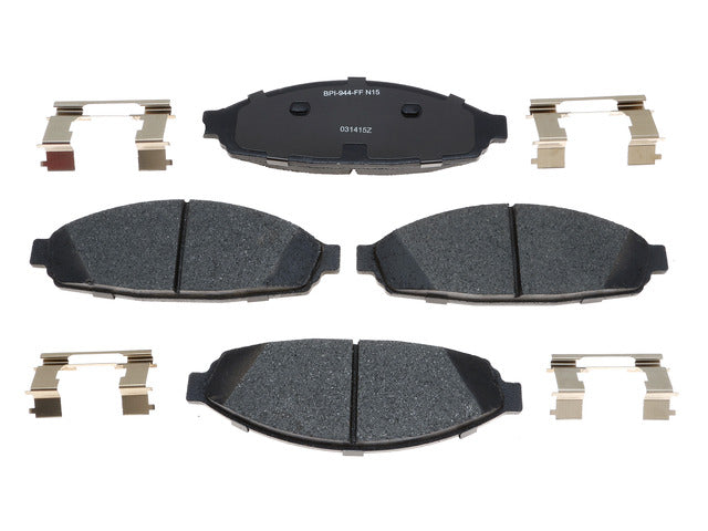 Raybestos Brakes Disc Brake Pad Set P/N:MGD931MH Fits: Ford Crown Victoria 11-03, Lincoln Town Car 11-03, Mercury Grand Marquis 11-03, Mercury Marauder 04-03 - Image 1