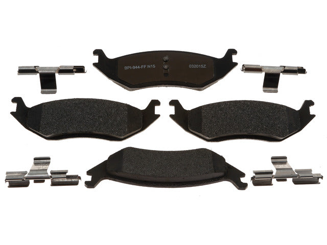 Raybestos Brakes Disc Brake Pad Set P/N:MGD967MH Fits: Chrysler Aspen 09-07, Dodge Durango 09-05, Dodge Durango 2003, Dodge Ram 1500 10-05, Dodge Ram 1500 Van 2003, Ram 1500 18-11, Ram 1500 Classic 23-19 - Image 1