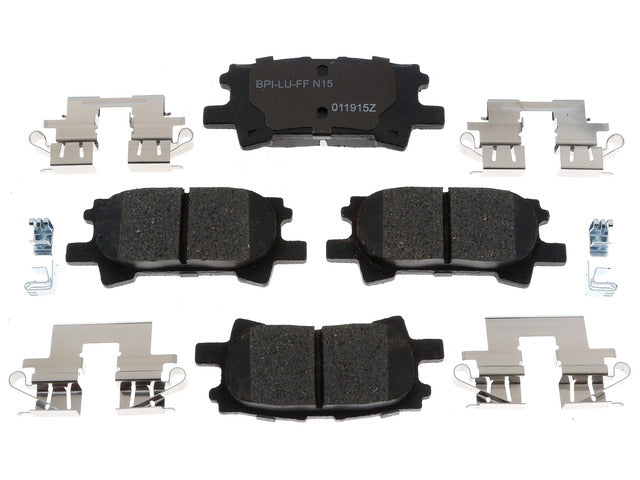 Raybestos Brakes Disc Brake Pad Set P/N:MGD996CH Fits: Lexus Rx330 06-04, Lexus Rx350 09-07, Lexus Rx400h 08-06, Toyota Highlander 07-04 - Image 1