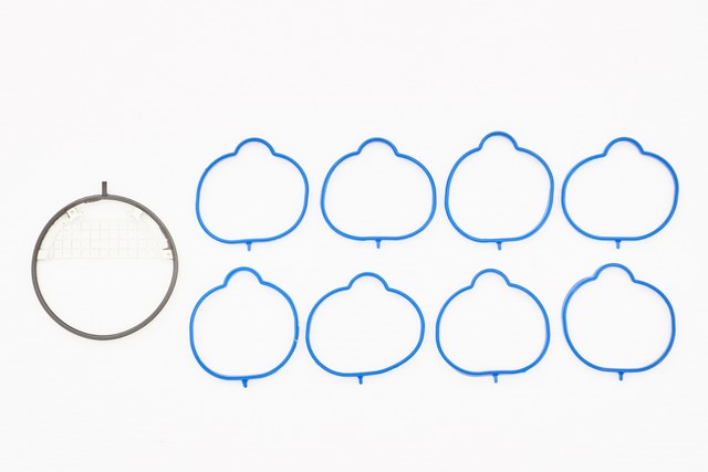 Safety Auto Parts Corp Engine Intake Manifold Gasket P/N:MI11-108 Fits: Infiniti Qx56 10-04, Nissan Armada 15-05, Nissan Nv2500 16-12, Nissan Nv3500 16-12, Nissan Pathfinder 12-08, Nissan Pathfinder Armada 2004, Nissan Titan 15-04 - Image 1