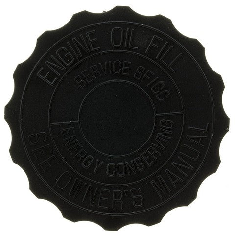 Motorad Engine Oil Filler Cap P/N:MO109 Fits: Buick Century, Buick Lesabre, Buick Regal, Buick Riviera, Chevrolet C1500, Chevrolet C3500, Chevrolet G30, Chevrolet K3500, Chevrolet R20, Chevrolet R20 Suburban - Image 2