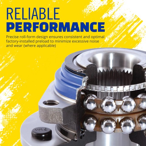 MOOG Hub Assemblies Wheel Bearing and Hub Assembly P/N:541024 Fits: Ford F-150 Lightning 24-22 - Image 2