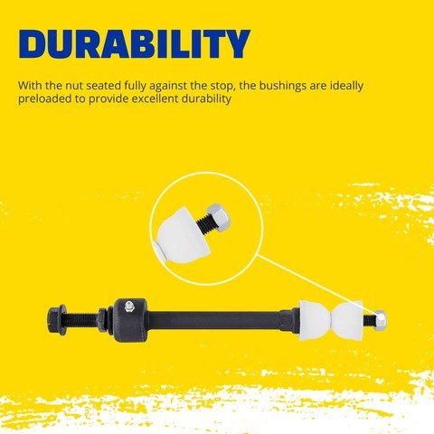 MOOG Chassis Products Suspension Stabilizer Bar Link P/N:K750263 Fits: Dodge Dakota 10-05, Mitsubishi Raider 09-06, Ram Dakota 2011 - Image 5