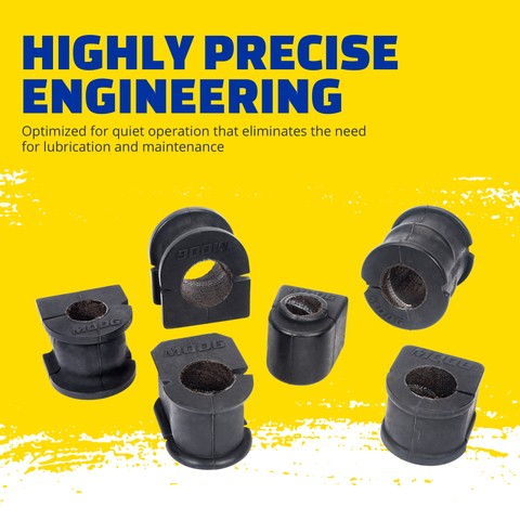 MOOG Chassis Products Suspension Stabilizer Bar Bushing Kit P/N:K201625 Fits: Ford Bronco Ii, Ford E-100 Econoline, Ford E-100 Econoline Club Wagon, Ford E-150 Econoline, Ford E-150 Econoline Club Wagon, Ford E-250 Econoline - Image 2