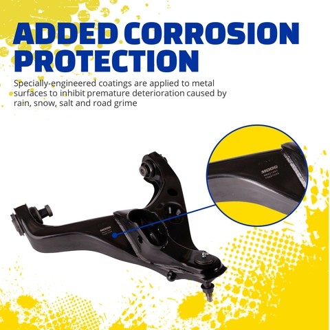 MOOG Chassis Products Suspension Control Arm and Ball Joint Assembly P/N:RK623769 Fits: Subaru Crosstrek 20-19, Subaru Forester 21-19 - Image 6