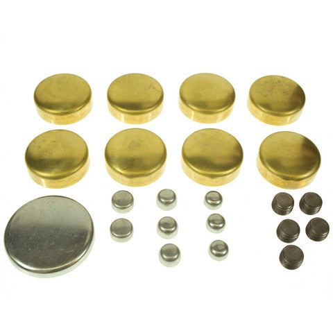 Melling Engine Expansion Plug Kit P/N:MPE-100BR Fits: Buick Century, Buick Commercial Chassis, Buick Lesabre, Buick Regal, Buick Roadmaster, Buick Skylark, Cadillac Brougham, Cadillac Commercial Chassis, Cadillac Fleetwood - Image 1