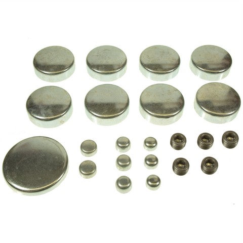 Melling Engine Expansion Plug Kit P/N:MPE-100R Fits: Buick Century, Buick Commercial Chassis, Buick Lesabre, Buick Regal, Buick Roadmaster, Buick Skylark, Cadillac Brougham, Cadillac Commercial Chassis, Cadillac Fleetwood - Image 1