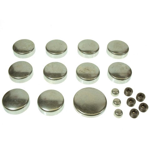 Melling Engine Expansion Plug Kit P/N:MPE-101R Fits: Chevrolet Bel Air, Chevrolet Biscayne, Chevrolet Brookwood, Chevrolet C10, Chevrolet C20, Chevrolet C20 Suburban, Chevrolet C30, Chevrolet Caprice, Chevrolet Chevelle, Chevrolet El Camino - Image 1