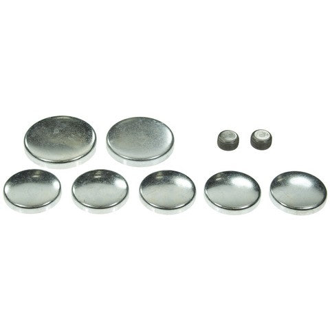 Melling Engine Expansion Plug Kit P/N:MPE-107R Fits: Ford Bronco, Ford Club Wagon, Ford E-100 Econoline, Ford E-100 Econoline Club Wagon, Ford E-150 Econoline, Ford E-150 Econoline Club Wagon, Ford E-200 Econoline, Ford E-250 Econoline - Image 1