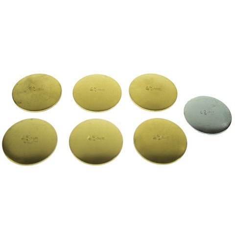Melling Engine Expansion Plug Kit P/N:MPE-157BR Fits: Volvo 122 68-62, Volvo 142 74-67, Volvo 144 74-67, Volvo 145 74-68, Volvo 1800 68-62, Volvo 1800 73-70, Volvo 242 1975, Volvo 244 1975, Volvo 245 1975, Volvo 544 67-62 - Image 1